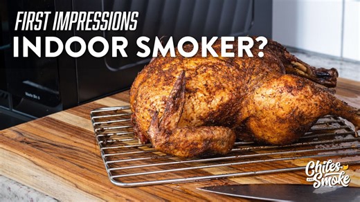 Unboxing the new GE Profile indoor smoker and the first cook