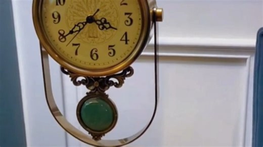 北极星POLARIS座钟金属陶瓷台钟玉石精致书房摆钟个性时尚钟表