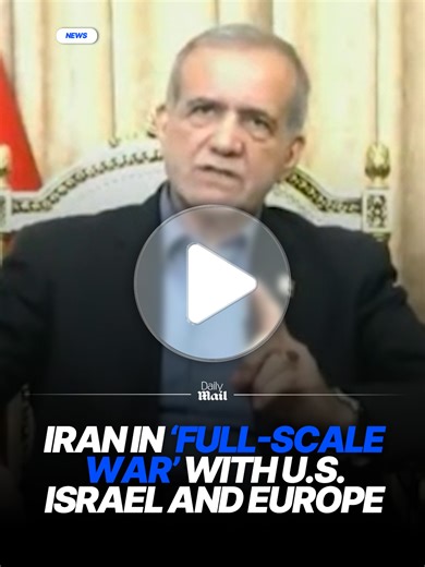 Iran's President Declares 'Full-Scale War' Against the West