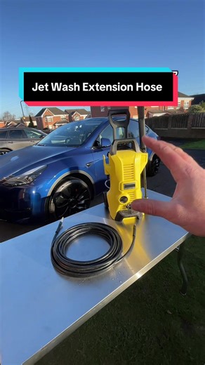 Upgrade to a 15m Car Pressure Washer Hose