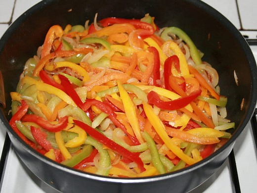 Compotée de poivrons