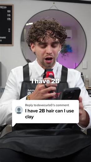 Can you use clay for 2B hair? | 2B Hair