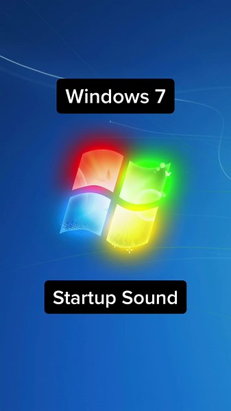 Windows 7 startup shutdown sound! #windows7 #win7 #windows #nostalgia #microsoft #2010