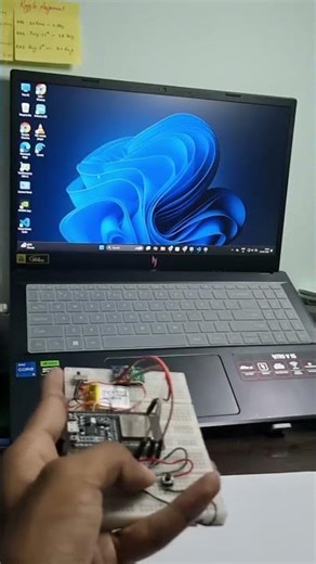 ⭐ AI ML Air Mouse 2.0 | ESP32 Gesture Control Mouse Project