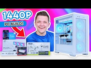 Building an AWESOME 1440p Gaming PC! 🤩 [Zero Cables Build ft. RTX 4070 Ti SUPER]