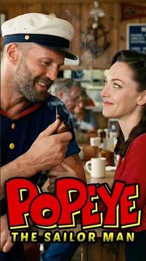 Popeye The Sailor Man #shorts #popeye #popeyethesailorman #jasonstatham