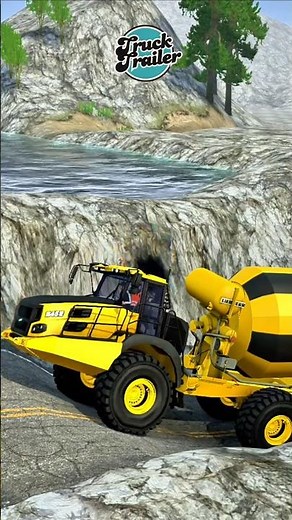 Big Trucks Crossing Crazy Obstacles | Mudrunner Eps 54