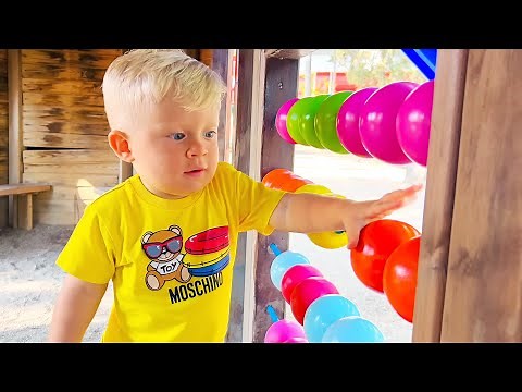 Diana Roma and Oliver Have a Fun Day at the Kids Club