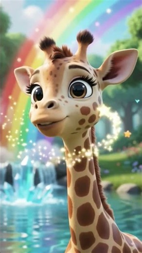 for Elephant 🐘 | F for Fish 🐟 | Gfor Giraffe 🦒 | 3D Shine ABC #ai #viral #horts #kids