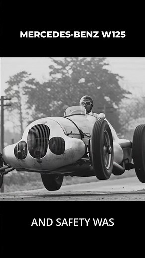 Mercedes-Benz W125 - Fastest car on the road for 80 years! #f1#mercedes #history #racing