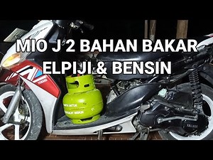 Mio J uses LPG and gasoline fuel, here's the trick to make it scream...