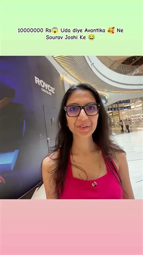 10000000 Rs😱 Uda diye Avantika 🥰 Ne Sourav Joshi Ke 😂 #souravjoshivlogs #avantikabhatt #challenge