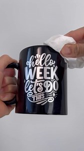 Want that clean, professional metallic finish? Here’s the secret. After pressing your FOREVER Multi-Trans Metallic design onto a mug, you might notice a bit of metallic residue around the edges. To remove it, use a small amount of isopropanol on a cloth or paper towel and gently wipe those areas. Tip: Be careful near your printed design — too much pressure can remove the image itself. And remember: always wear gloves when working with isopropanol. It’s a simple extra step, but it makes all the d