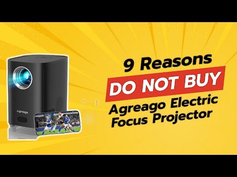 Agreago Electric Focus Projector Review | 9 Reasons Not to Buy 🚫📽️