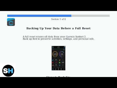 How To Factory Reset Garmin Instinct 2 – Soft Reset & Full Reset Guide