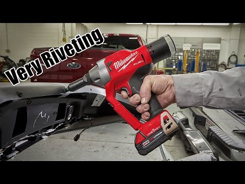 Milwaukee M18 FUEL 1/4" Blind Rivet Tool Review w/ONE-KEY For 3/16”, 7/32”, 1/4”, and 9/32” 2660-20