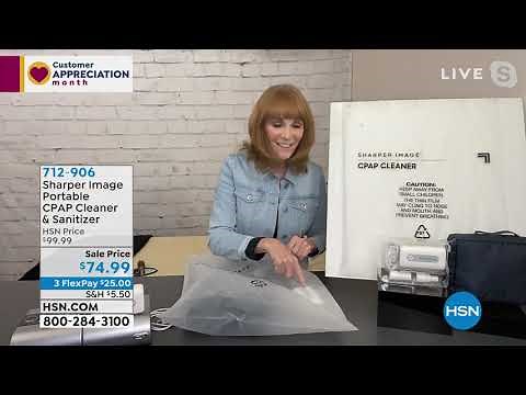 Sharper Image Portable CPAP Cleaner and Sanitizer