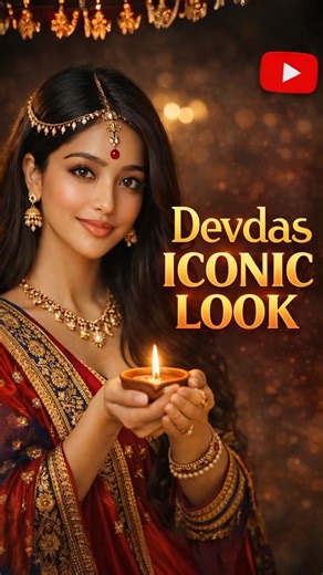 Devdas Iconic Look 🪔❤️ #bts #shortsfeed #aishwaryaraibachchan #shorts #viral #trending #villagelife