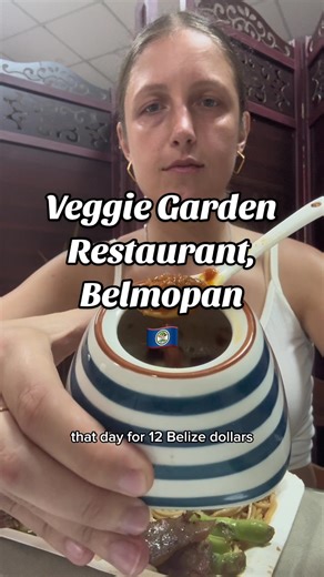 Veggie Garden Restaurant in Belmopan, Belize
