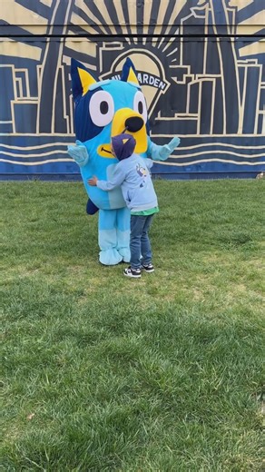 Bluey Day Part 1 was a BLAST! Don’t miss Part 2 next weekend—Saturday, May 10th! Catch Bluey on the big screen starting at 9 AM, and meet Bluey in person for photos from 11 AM to 12 PM! 💙🐾 | 9 Mile Garden
