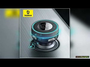 Baseus FM Transmitter Car Bluetooth 50 Music Adapter 34A Dual USB Car Charger MP3 Player Radio FM M