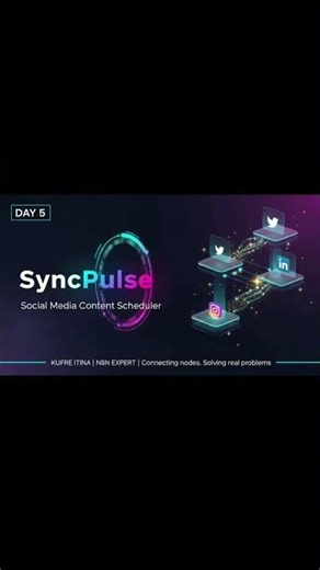 5/30 - StreamSync - An automated social media content scheduler #web3 #business #businesssoftware