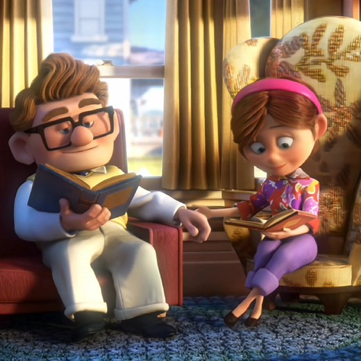 Ellie and Carl Up Movie Edit