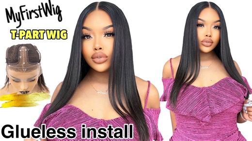 My Experience With a Glueless T-Part Silky Straight Wig