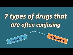 7 types of drugs that are often confusing