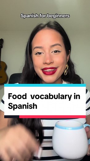Beginner's Guide to Spanish Food Vocabulary Practice