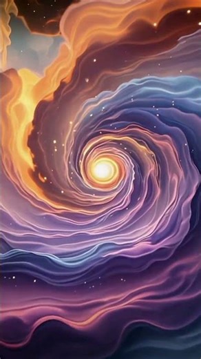 Abstract Cosmic Flow ✨ Visual Mind Candy #immersivevisuals #art #space