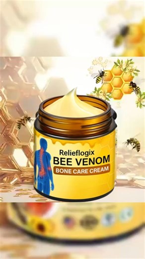 😩 Tired of waking up stiff, hurting after every step, or dreading stairs? You don’t have to live in pain anymore. Discover Relieflogix™ Bee Toxin & Botulinum Joint Relief Cream, trusted by thousands for fast, natural pain relief and long-term joint repair. 🌿 Powered by science and crafted for sensitive joints: ✔️ Bee Toxin Botulinum – Soothe nerve pain and relax stiff muscles ✔️ Glucosamine Chondroitin – Rebuild cartilage and improve mobility ✔️ Arnica, MSM, and Vitamin K2 – Reduce inflammatio