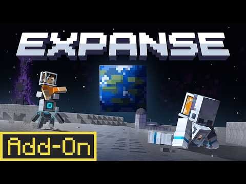 EXPANSE ADDON Adds a FULL MOON DIMENSION to Minecraft Bedrock