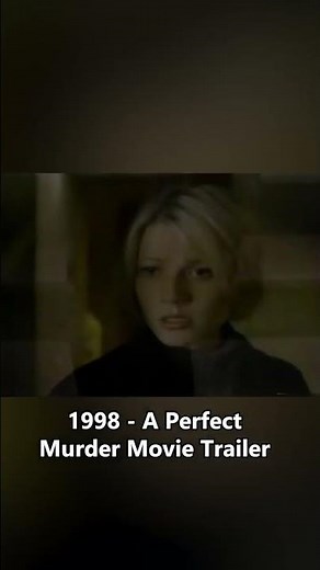 1998 - A Perfect Murder Movie Trailer - theVHSfiles