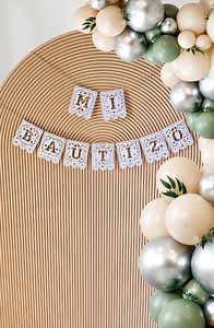 Cielito Lindo Baptism, Baby Shower, Gender Reveal/whitepapel Picado Fiesta Banner/ Final Fiesta Bachelorette/ Mexican Themed Party Decor - Etsy