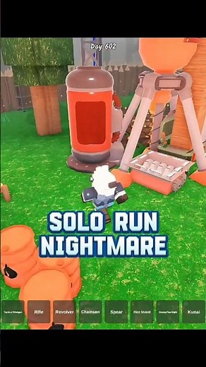 Solo Run Worst Enemy on 99 nights in the forest