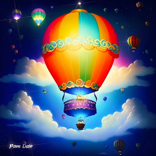 4.2K views · 633 reactions | Hot Air Balloon Rides. | Pam's Gifs and Videos | Facebook