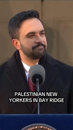 Jewish Voice for Peace Action on Instagram: "Cheers erupted during Zohran’s inaugural address as he said that among the New Yorkers he will represent will be “Palestinian New Yorkers in Bay Ridge who will no longer have to contend with a politics that speaks of universalism but makes them the exception.” The work continues now. We will keep fighting for and building a world where all people live in dignity and freedom, from NYC to Palestine! 🇵🇸"