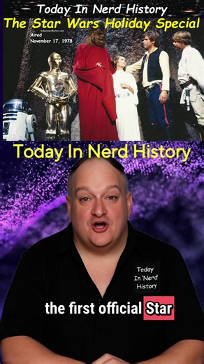 The Star Wars Holiday Special aired on CBS November 17, 1978. For More Information check out Today In Nerd History on facebook! . #TodayInNerdHistory #November17 #starwars #holidayspecial #thestarwarsholidayspecial #cbs #anniversary #History #Aired #AirDate #News #OTD #FYP #nerd . | Today In Nerd History