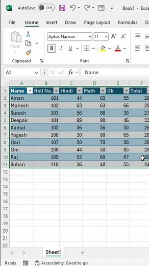 Convert a Table to Normal Data in Excel #microsoft #excel #exceltips #exceltutorial #data
