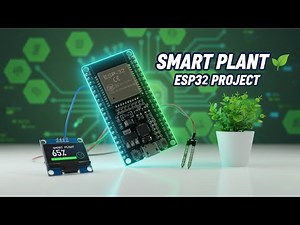 How to Build a Smart Plant Monitoring System with ESP32 🌱 (OLED + Web Dashboard)