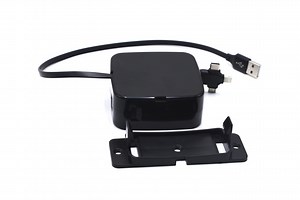 [Hot Item] Automatic Retracting 360 Degree Rotating USB Extension Data Cable Phone Retractable Charger