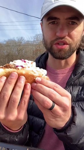 14 hour drive for a #hotdog What’s the furthest you’ve driven for #food? #guyfieri #ThisorThatSBLV #hillbillyhotdogs #fyp