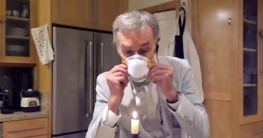 Bill Nye demonstrates why wearing masks protects people from COVID-19