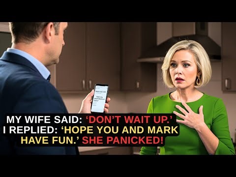 My Wife Said: ‘Don’t Wait Up.’ I Texted Back: ‘Hope You And Mark Have Fun.’ She Panicked!