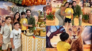 'May you be this happy all your life' - Lionel Messi & Antonela Roccuzzo gift son Ciro a huge cake at Lion King-themed birthday party as Inter Miami star's wife shares heart-warming family photos | Goal.com Australia