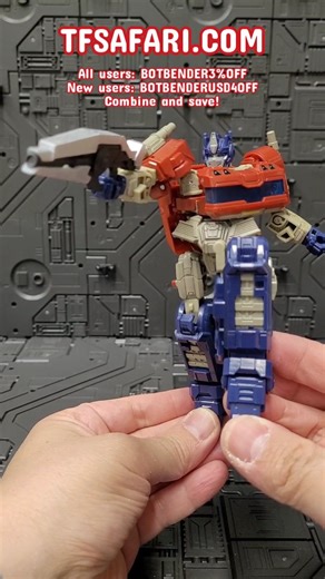 Bot Bender Orinj on Instagram: "Let's install the Yang Studio upgrades for Transformers One's Optimus Prime. It consists of three set: gap fillers, shoulder blaster replacement and an additional blaster, and the 'jump cannon' which will allow you to do the iconic pose. #transformers #Transformersone #Optimusprime #Optimus #orionpax #Autobots #upgradekits #transformerscollection #transformerscollector #toystagram"