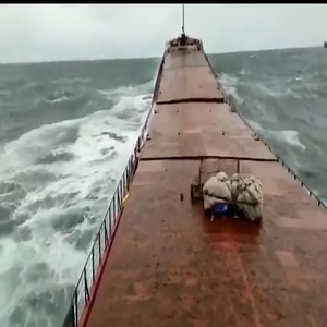MV Arvin Moment of breaking of the ship | Ship Time