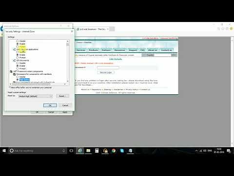 Simple internet explorer setting for | nCode | digital signature certificate