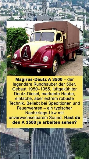 Magirus Deutz A 3500 – der legendäre Rundhauber de